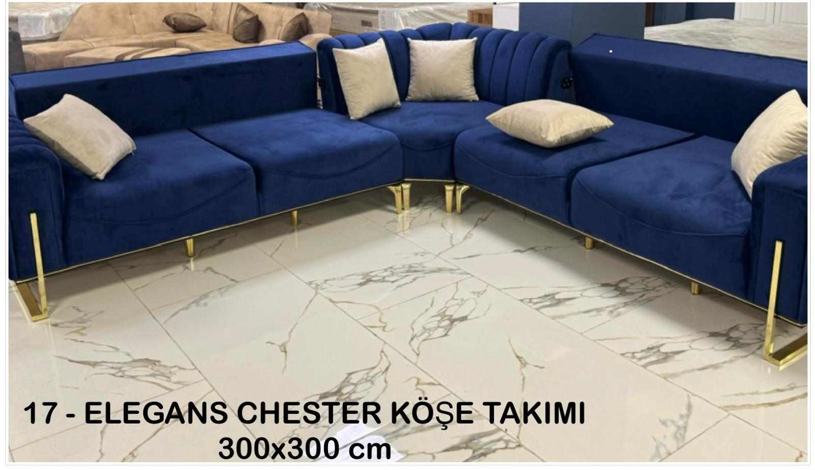 ELEGANS CHESTER KÖŞE TAKIMI