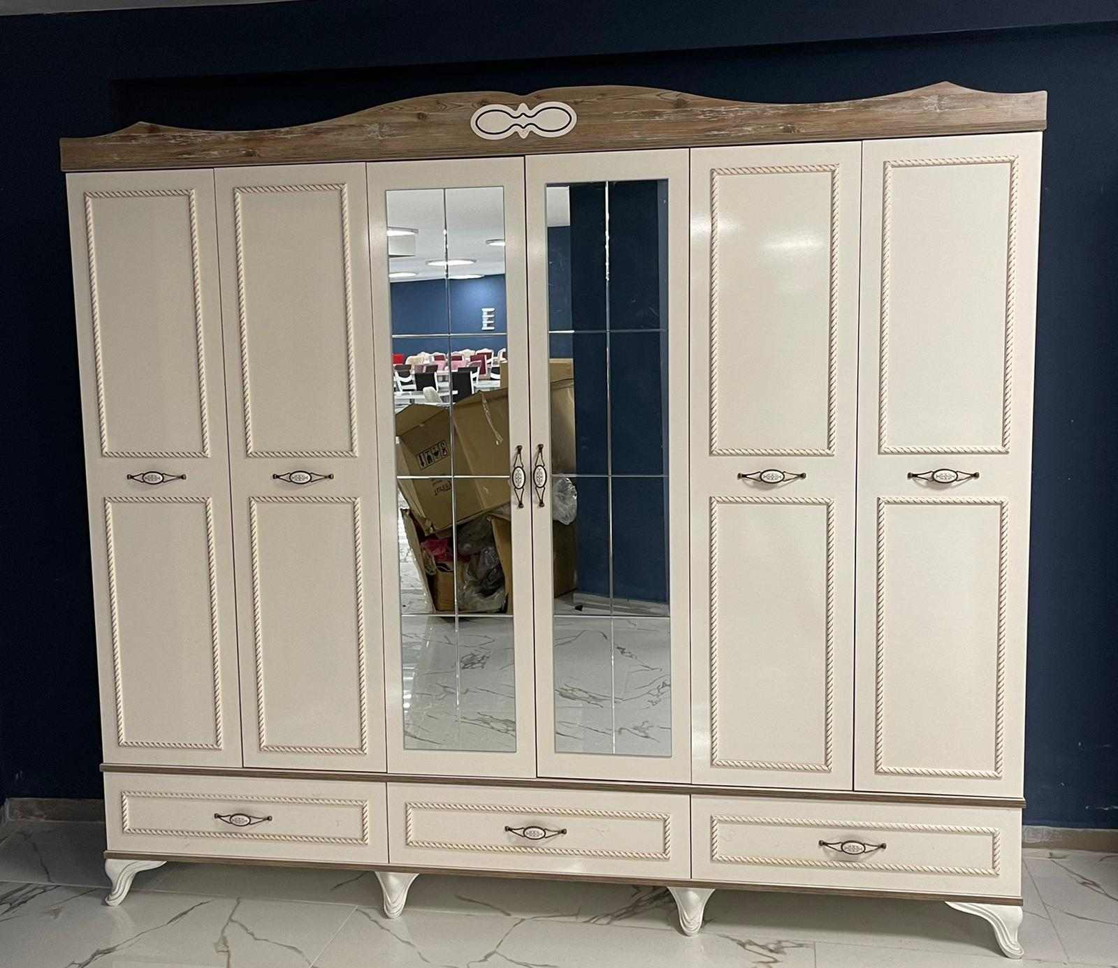 DMC 6 KAPAKLI MDF GARDROP