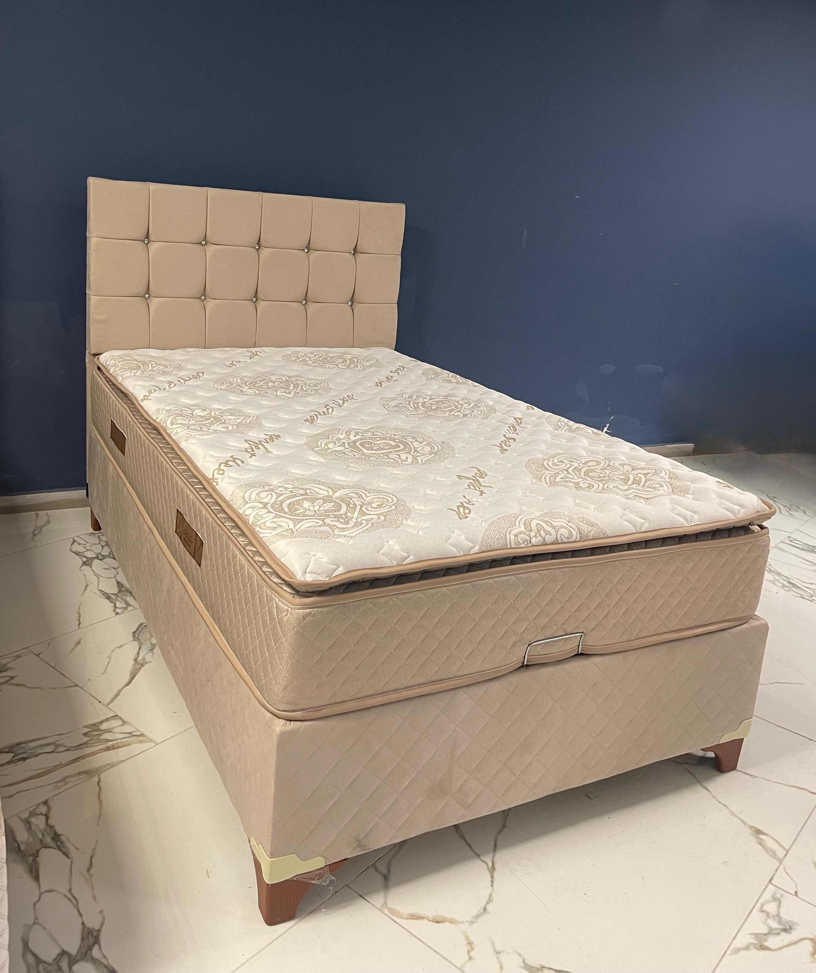 ZİRVE 120X200 BAZA BAŞLIK YATAK SETİ