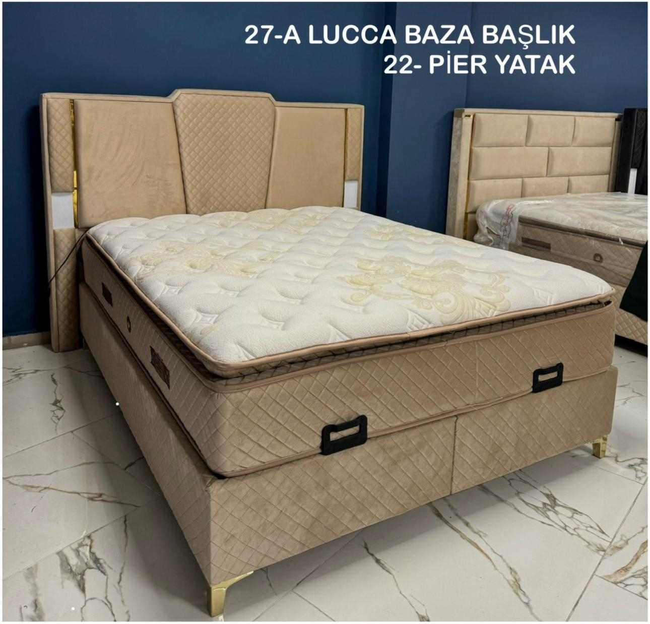 LUCCA BAZA BAŞLIK YATAK SETİ