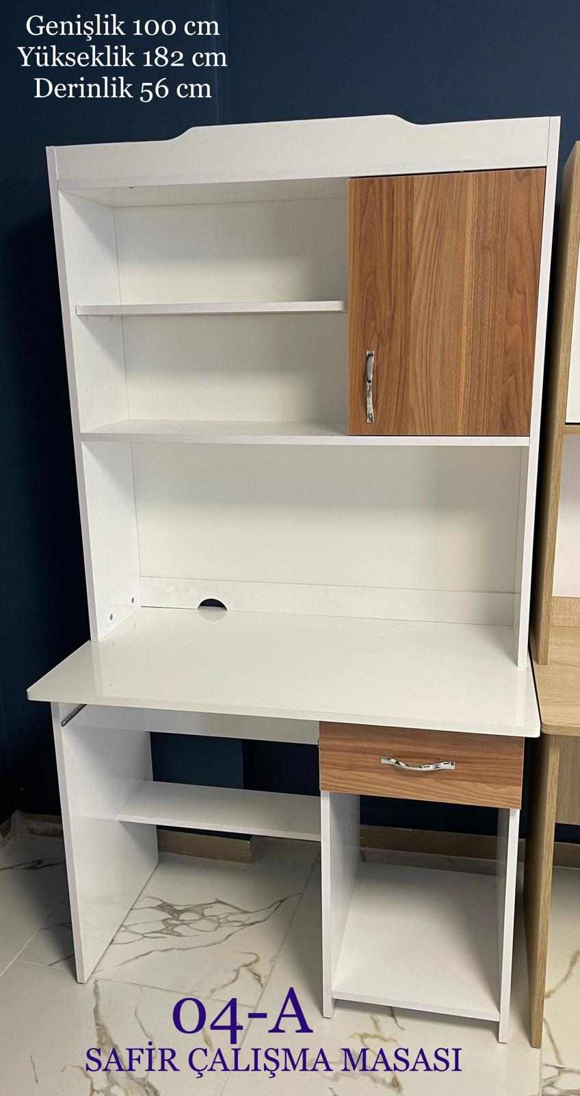 SAFİR  KİTAPLIKLI ÇALIŞMA MASASI