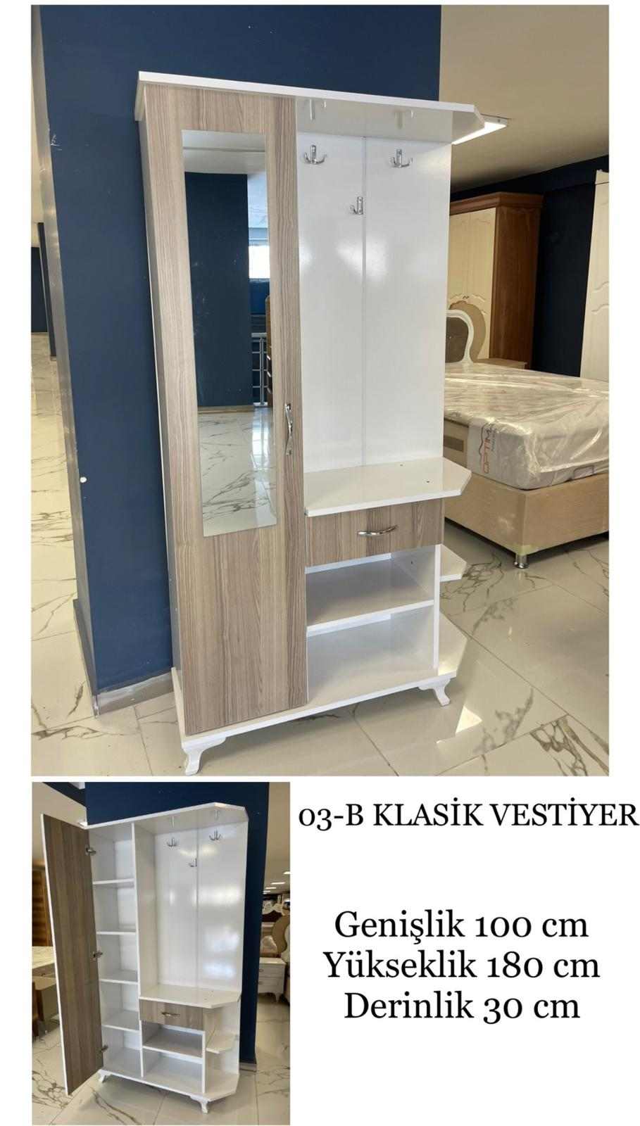 KLASİK VESTİYER