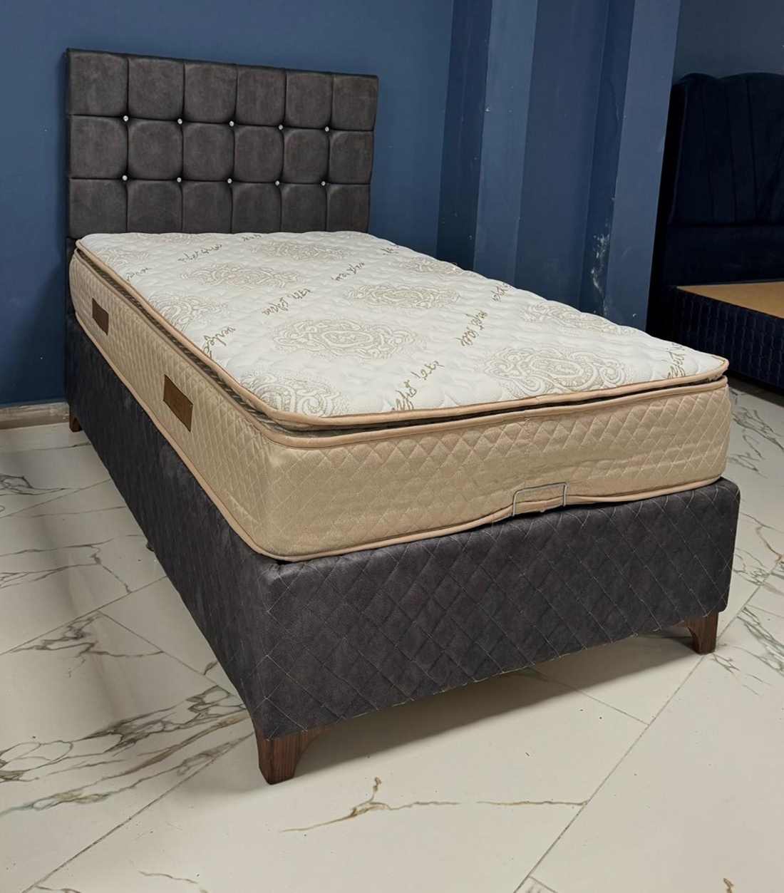 ZİRVE 100X200 BAZA BAŞLIK YATAK SETİ