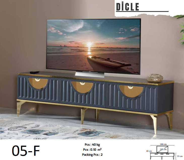 DİCLE TV SEHPASI