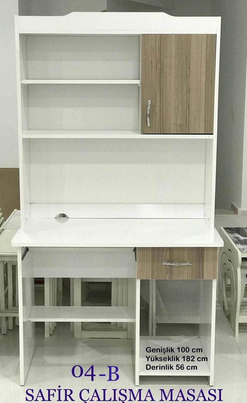 SAFİR  KİTAPLIKLI ÇALIŞMA MASASI
