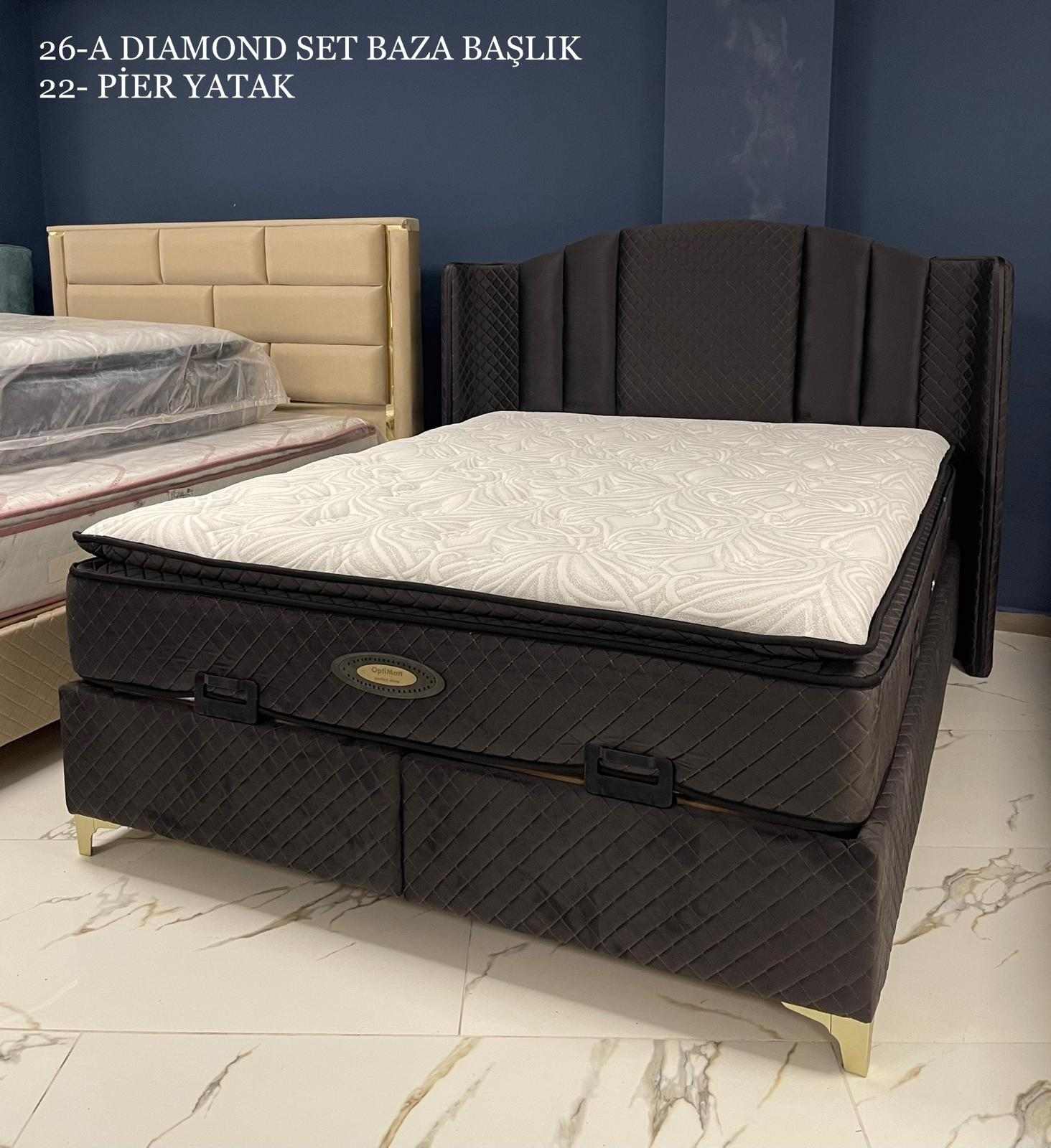 DIAMOND BAZA BAŞLIK YATAK SETİ