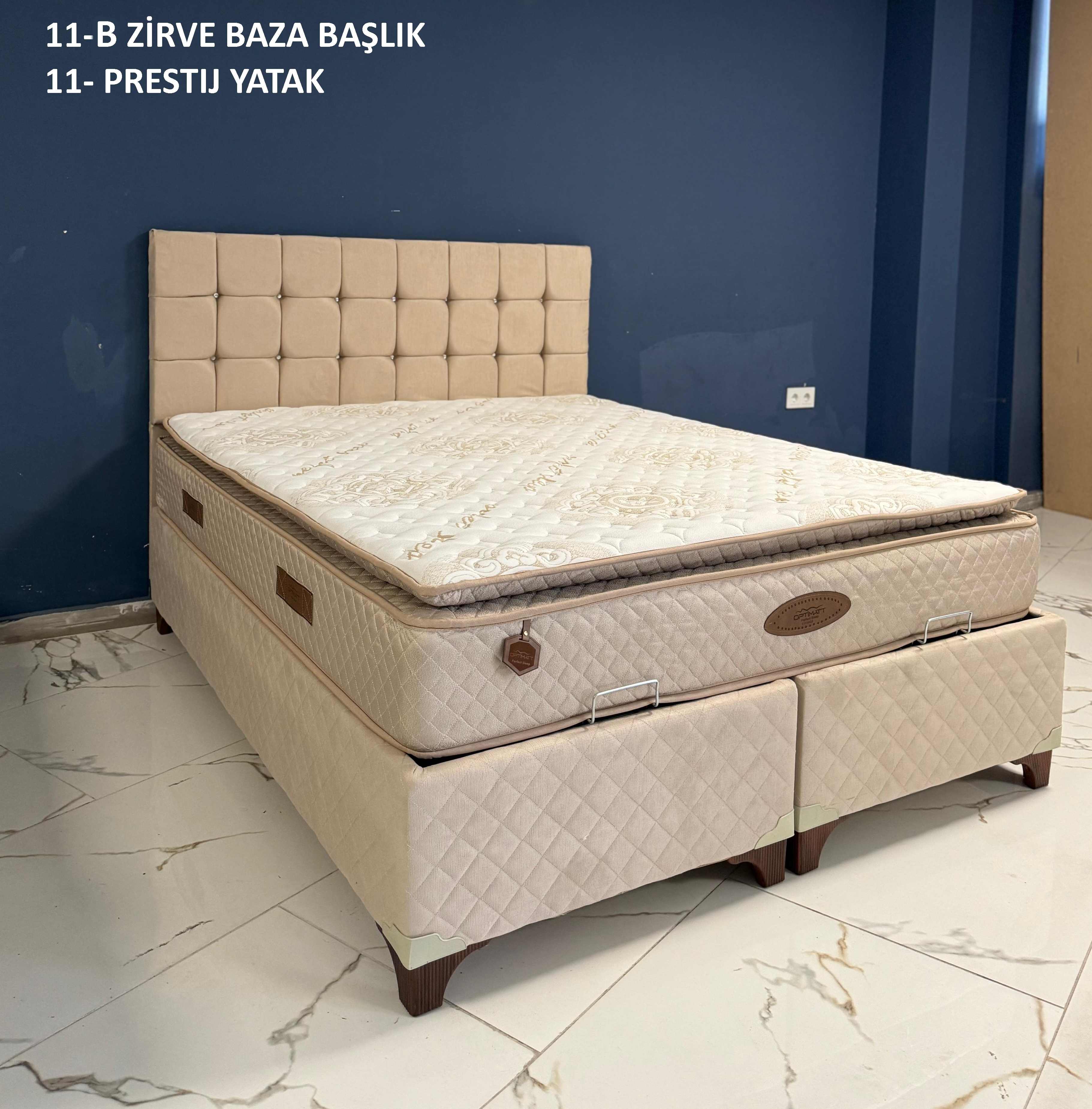 ZİRVE BAZA BAŞLIK & PRESTİJ YATAK SETİ
