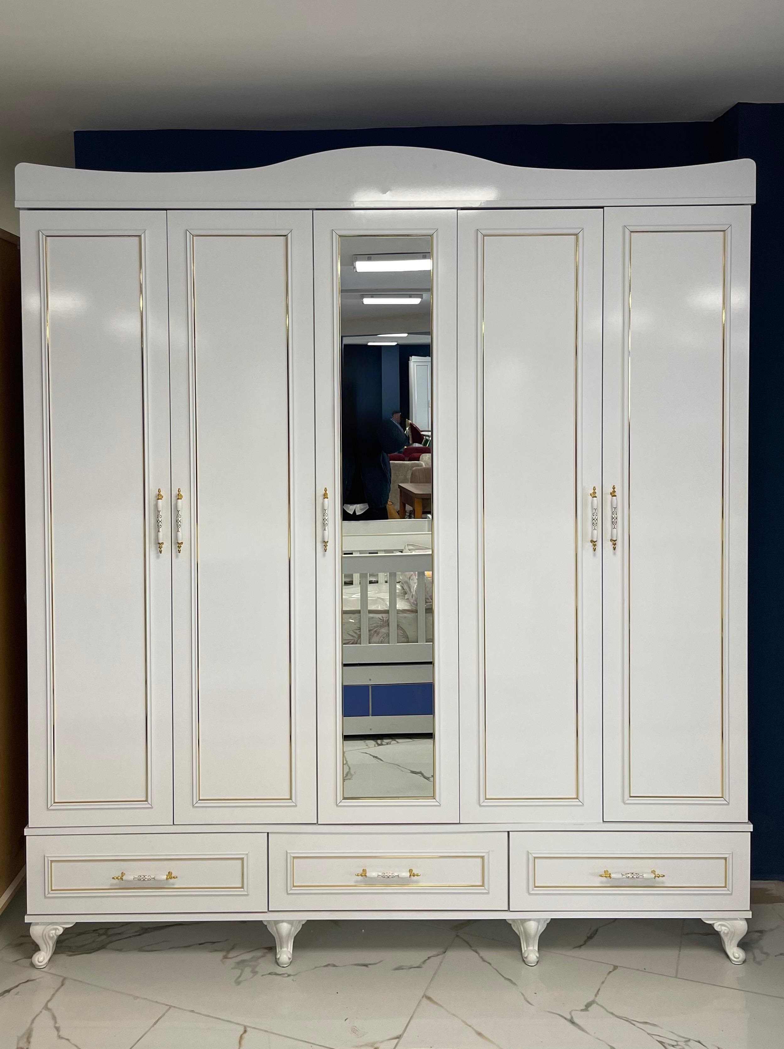 PIRLANTA 5 KAPAKLI MDF GARDROP