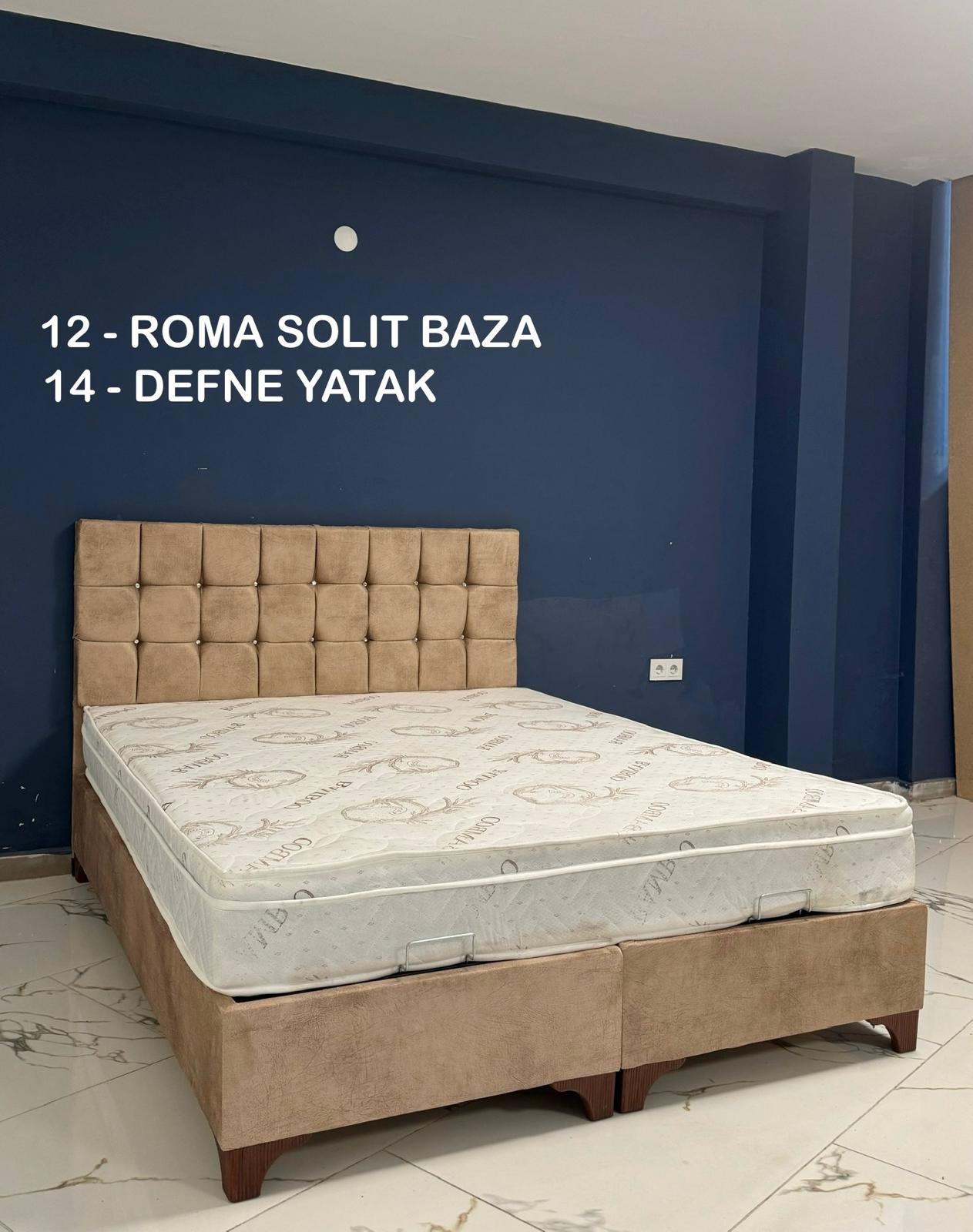 ROMA BAZA BAŞLIK & DEFNE YATAK SET
