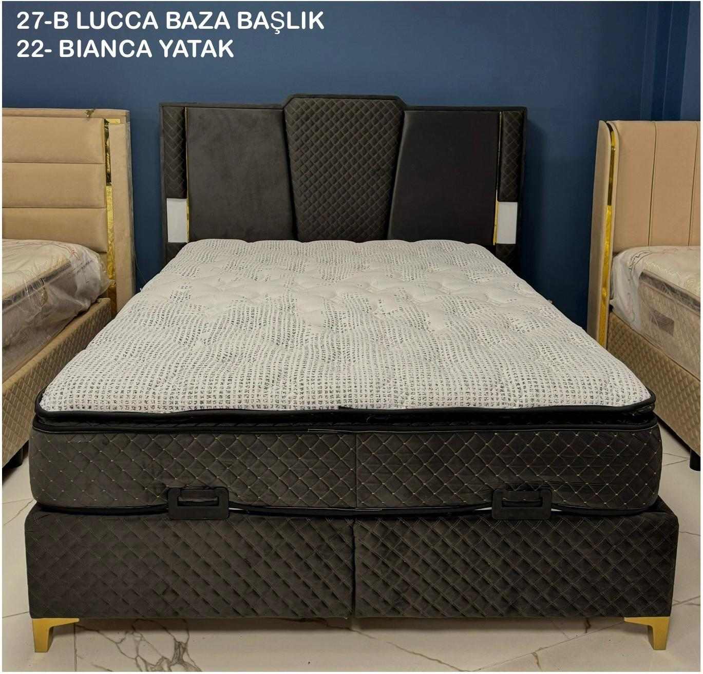 LUCCA BAZA BAŞLIK YATAK SETİ
