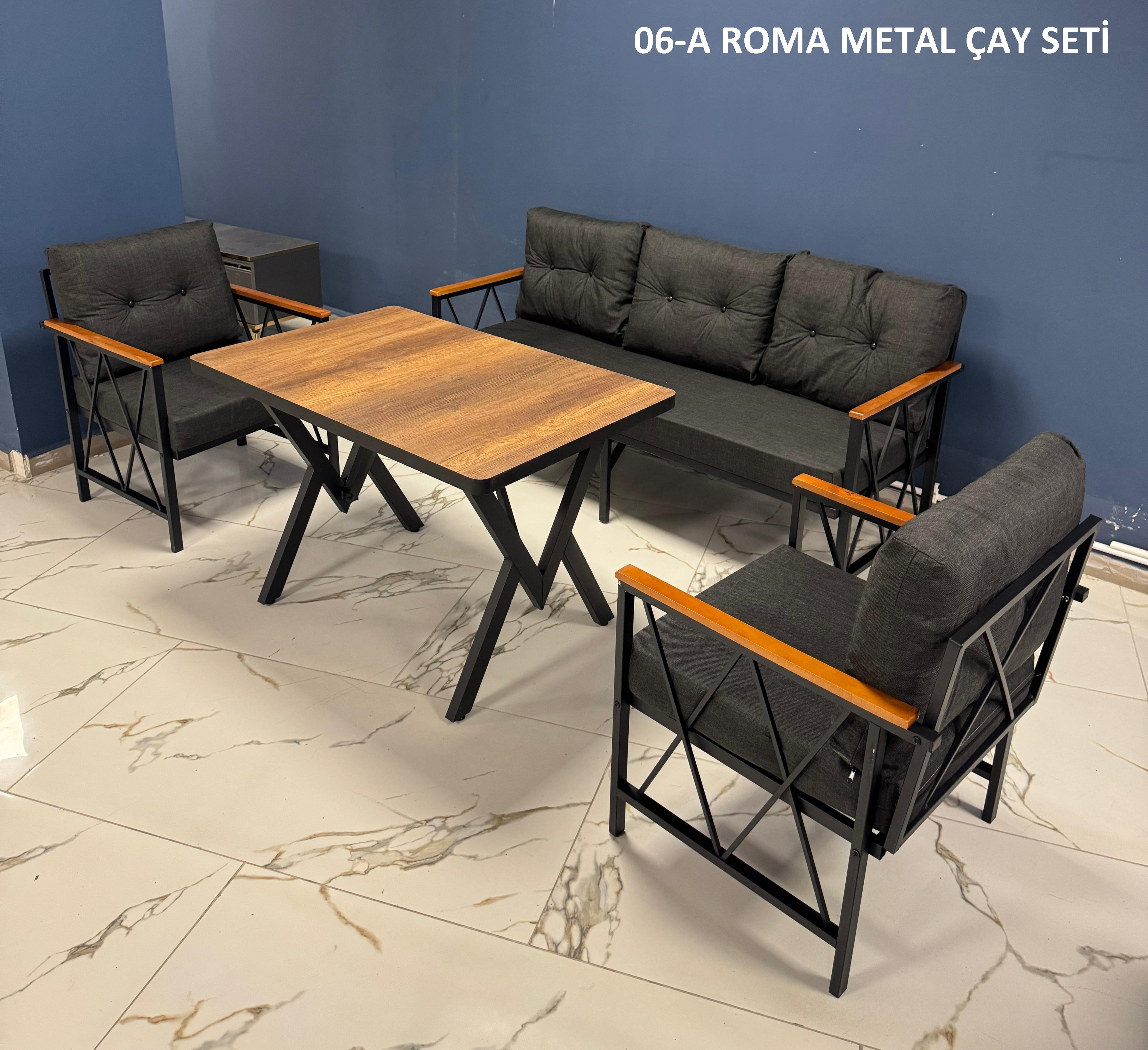 ROMA METAL ÇAY SETİ