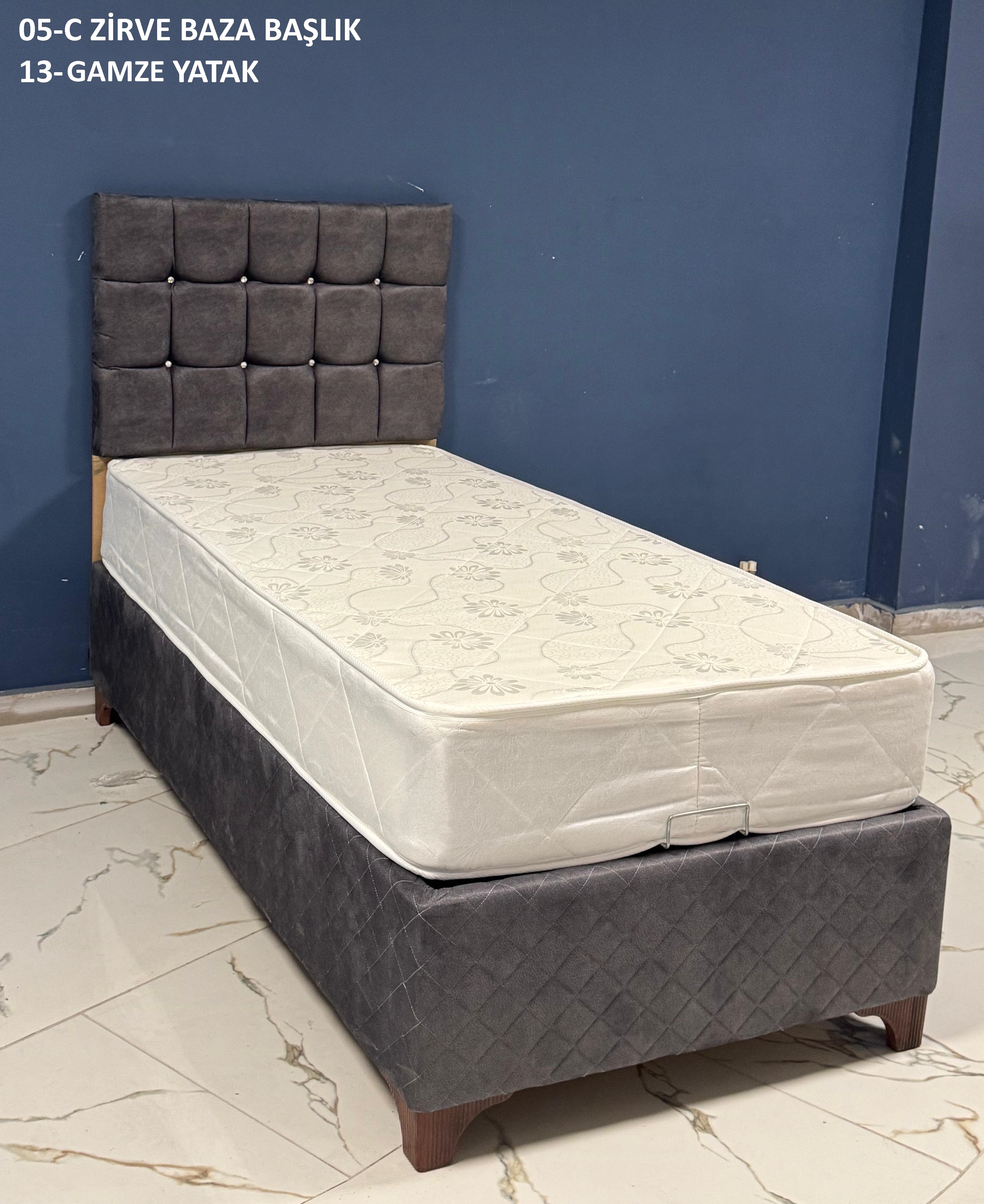 ZİRVE BAZA BAŞLIK & GAMZE YATAK SETİ